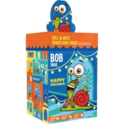 Набор подарочный бокс с игрой и игрушкой 300г Bob Snail