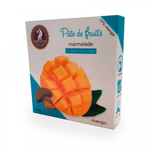 Мармелад в шоколаде Pate de Fruits манго 100г Сладкий Мир