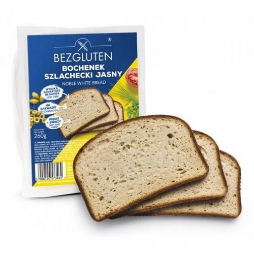 Хлеб белый благородный на закваске 260г Bezgluten