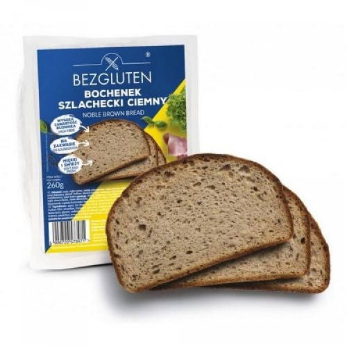 Хлеб темный благородный на закваске 260г Bezgluten