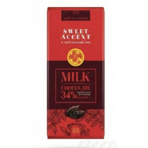 Молочный шоколад 34% 100г Сhoconut