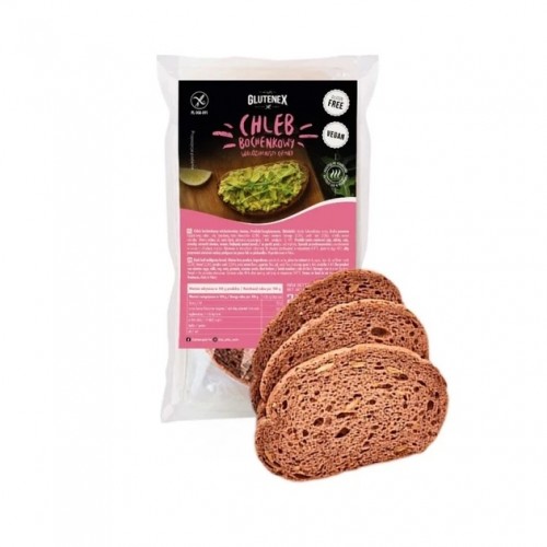 Хлеб темный мультизерновой веганский GLUTENEX 250г