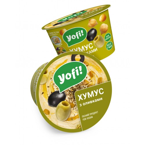Хумус с оливками ТМ Yofi 250г