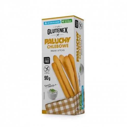 Хлебные палочки без глютена и без сахара Glutenex 90 г
