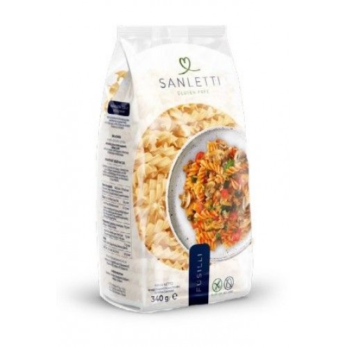 Макароны без глютена спиральки Fusilli SANLETTI 340 г