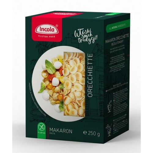 Макароны без глютена  Orrecchiette INCOLA 250 г
