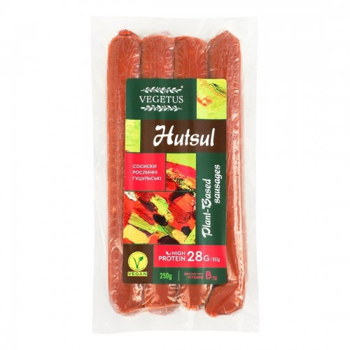 Сосиски растительные Hutsul Vegetus 250г