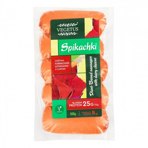 Сейтан колбасный Spikachki Vegetus 300 г