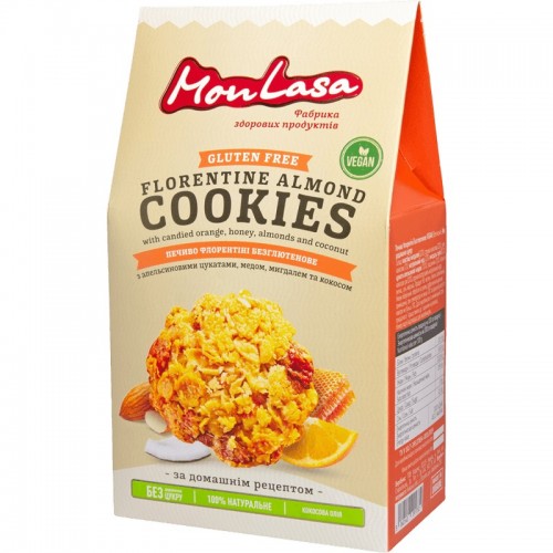 Печенье безглютеновое Флорентина 120г MonLasa
